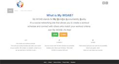 Desktop Screenshot of mywoab.com